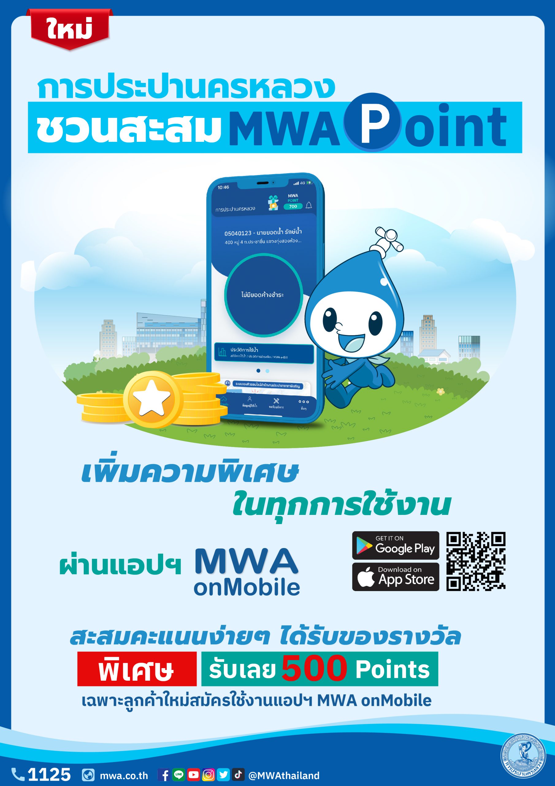 วิธีการสะสมคะแนน MWA Point