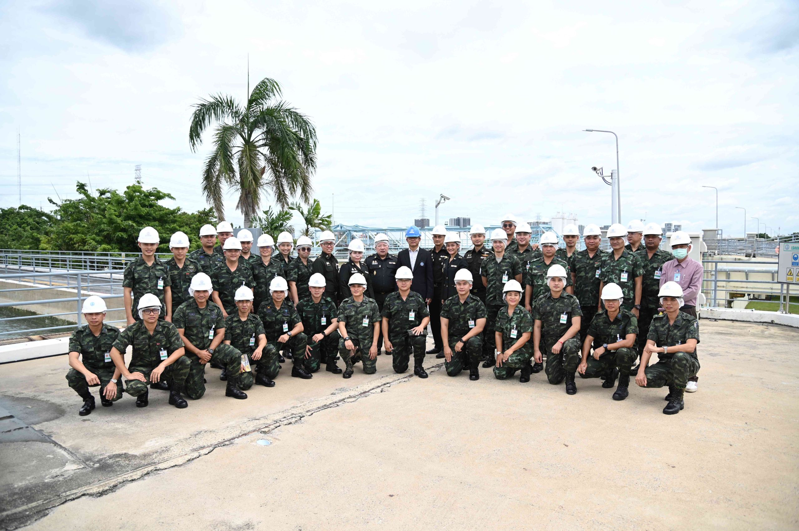 กปน. ต้อนรับกรมแพทย์ทหารบก ศึกษาดูงานด้านการบริหารจัดการน้ำประปา