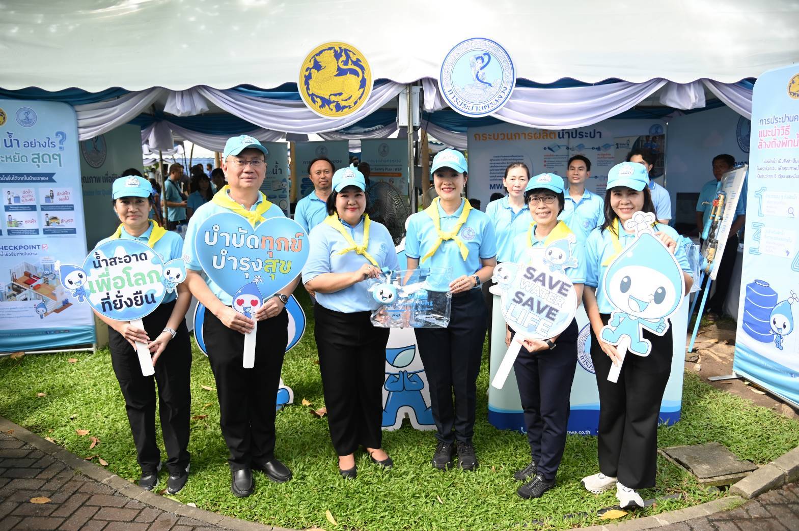 กปน. ร่วมกิจกรรมจิตอาสาบริการประชาชนเฉลิมพระเกียรติ สมเด็จพระนางเจ้าสิริกิติ์พระบรมราชินีนาถ พระบรมราชชนนีพันปีหลวง เนื่องในโอกาสวันเฉลิมพระชนมพรรษา 12 สิงหาคม 2568