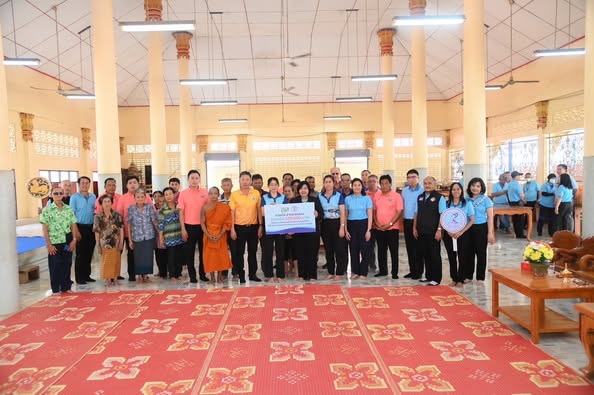 กปน. ส่งมอบโครงการปรับปรุงระบบประปาและภูมิทัศน์ วัดบ้านใหม่ อ.ท่าม่วง จ.กาญจนบุรี เสริมสร้างสุขอนามัยและความยั่งยืนแก่ชุมชน