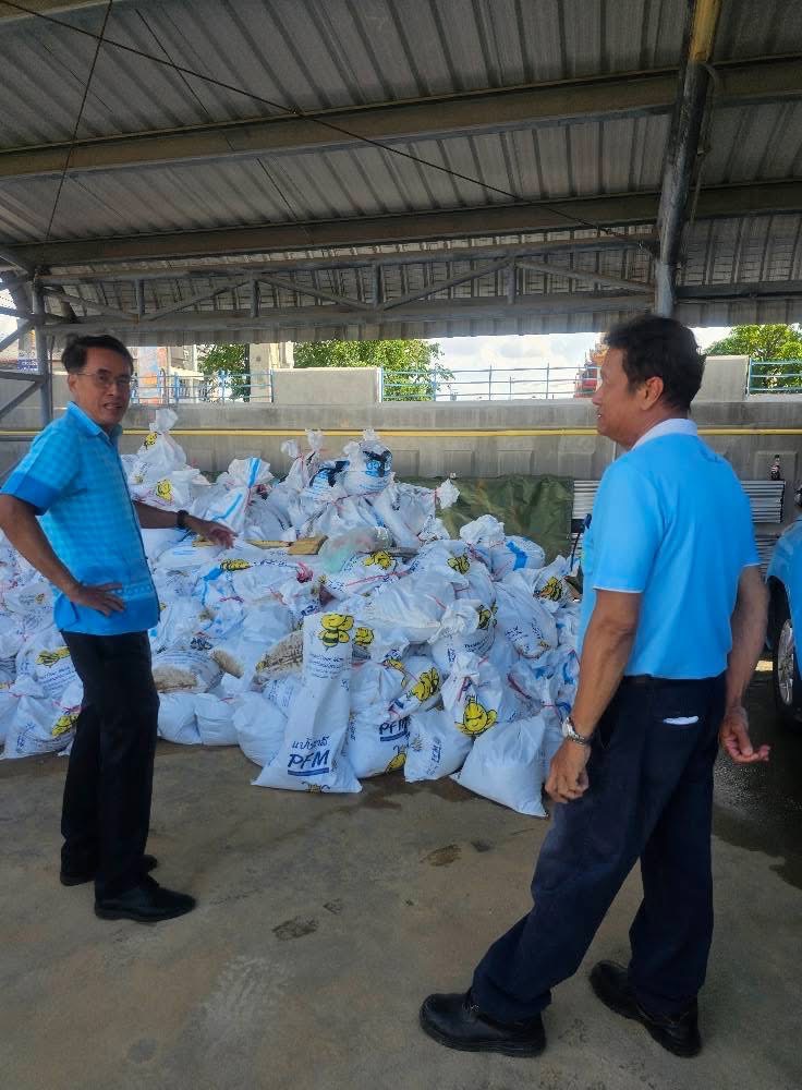 กปน. ลงพื้นที่ตรวจโรงสูบน้ำดิบสำแล เตรียมการเฝ้าระวังและป้องกันน้ำท่วม