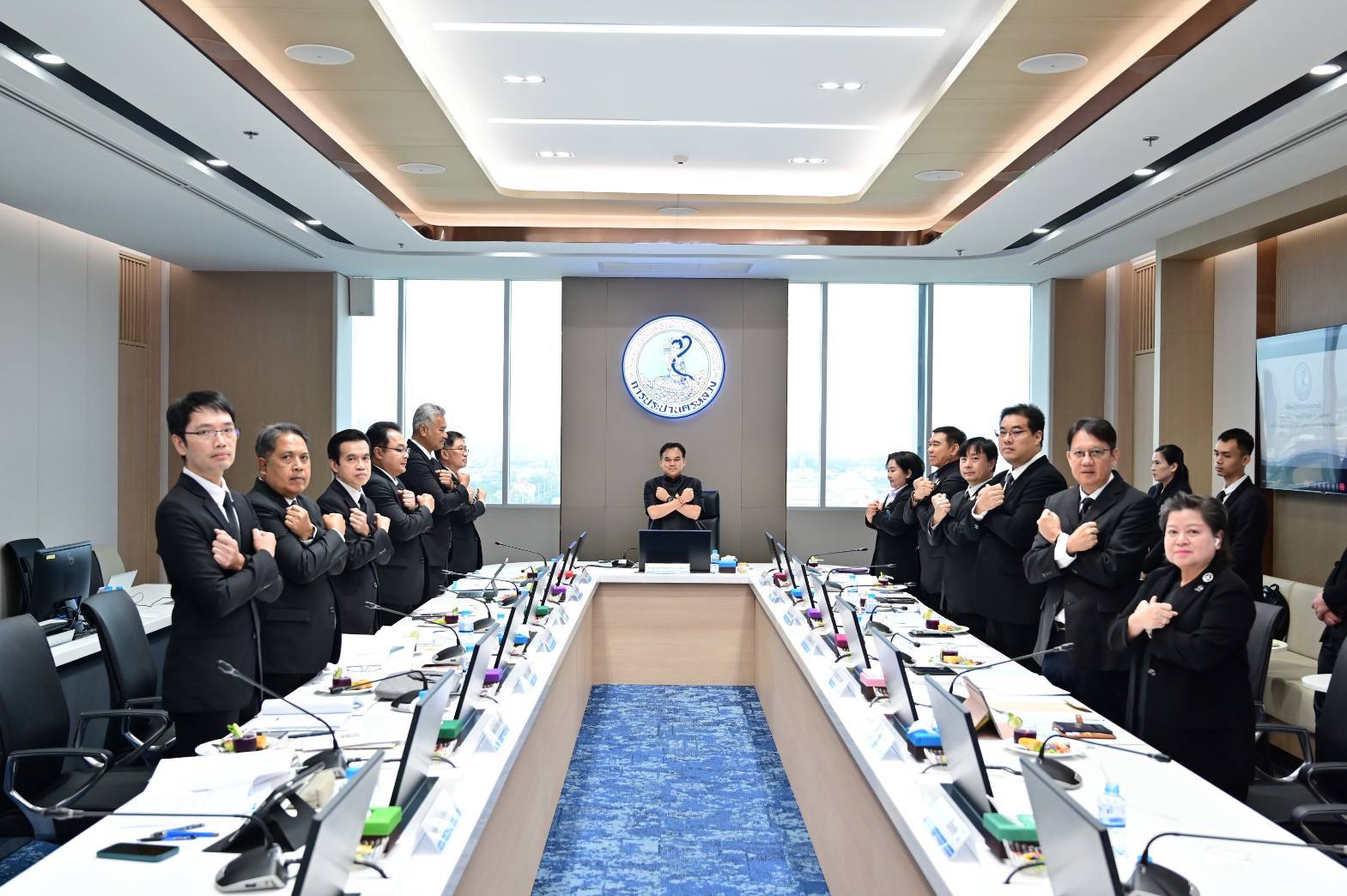 คณะกรรมการ กปน. ลงนามประกาศเจตนารมณ์ “กปน. โปร่งใส ตรวจสอบได้ ไม่ทุจริต มีประสิทธิภาพ” ปีงบประมาณ 2569