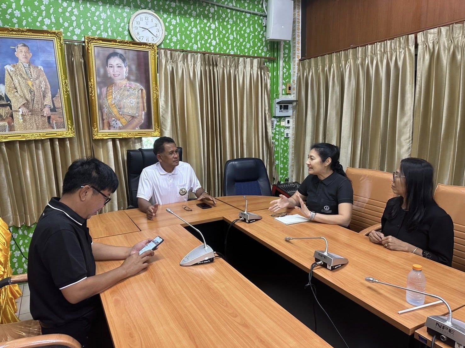 กปน. ลงพื้นที่หารือเพื่อสร้างเครือข่ายความสัมพันธ์กับชุมชน ตำบลบางพูด อำเภอเมืองปทุมธานี จังหวัดปทุมธานี